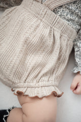 Mellow waffle suspender bloomer
