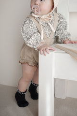 Mellow waffle suspender bloomer