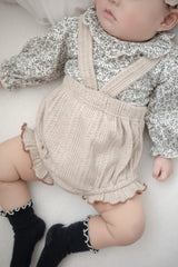 Mellow waffle suspender bloomer