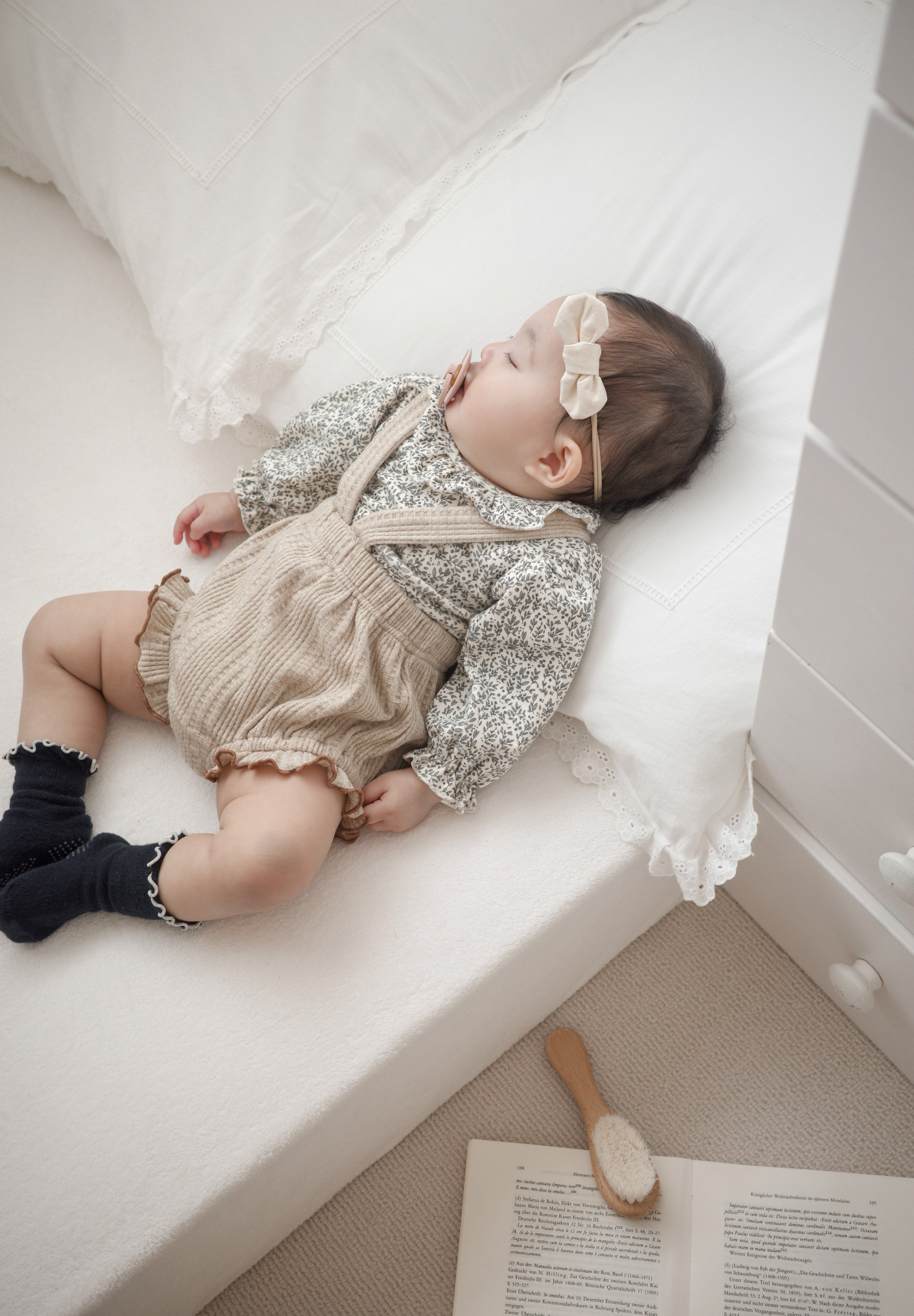 Mellow waffle suspender bloomer