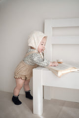 Mellow waffle suspender bloomer