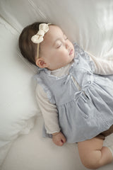 Layered ribbon frill one-piece (baby)