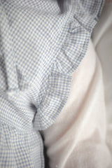 Layered ribbon frill one-piece (baby)