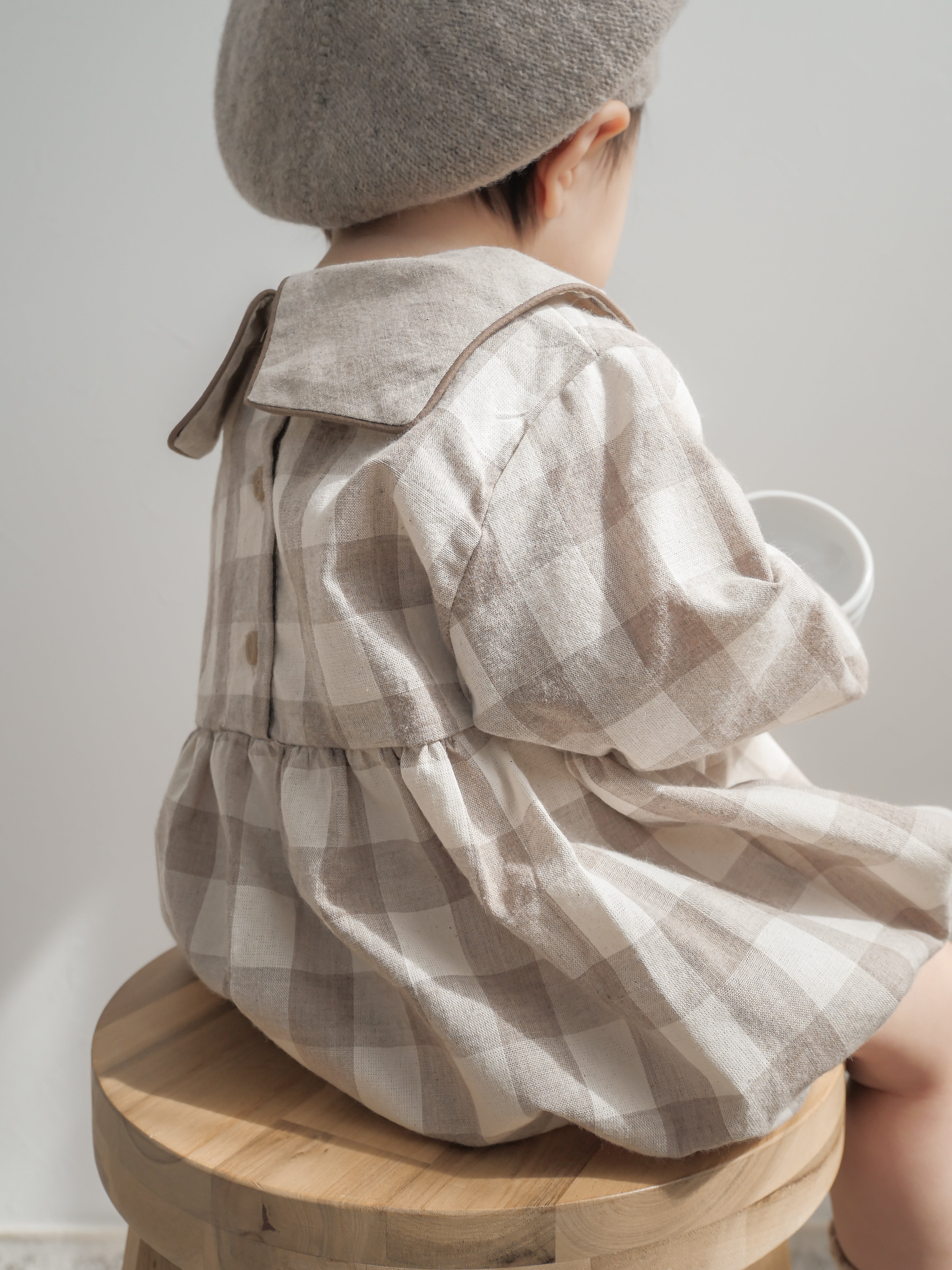 Bonbon check rompers