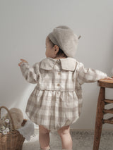Bonbon check rompers