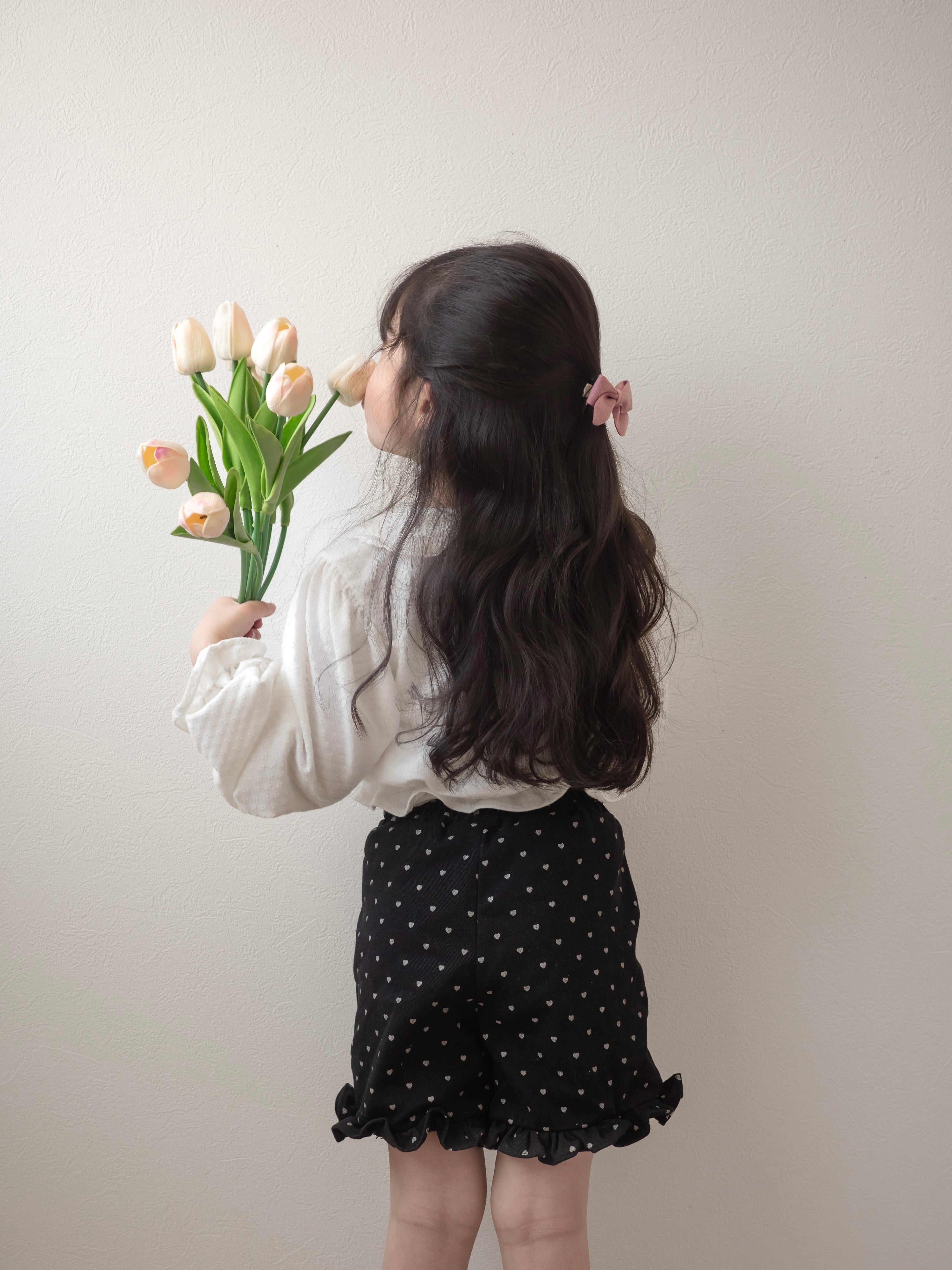 Frill short pants