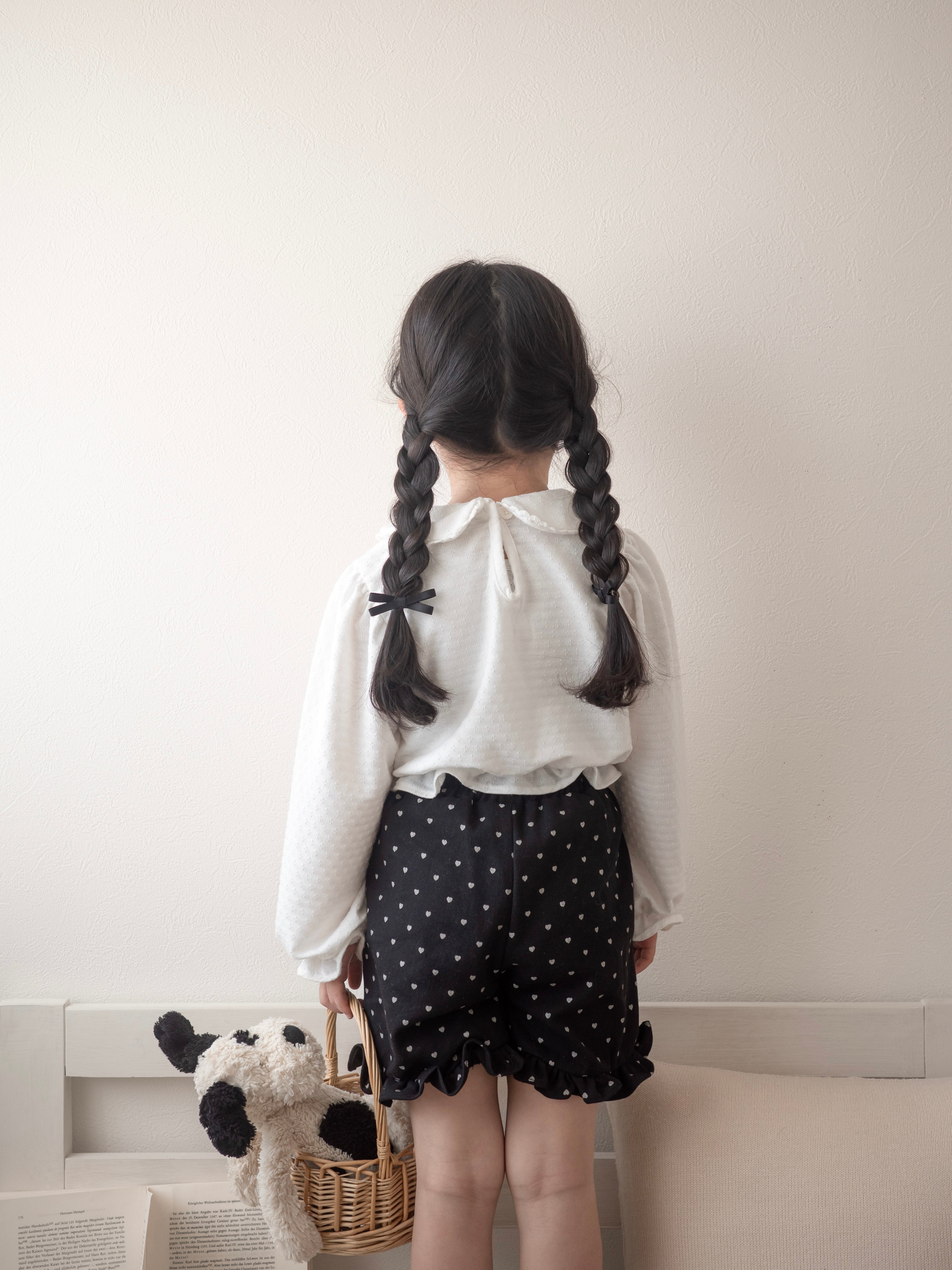 Frill short pants