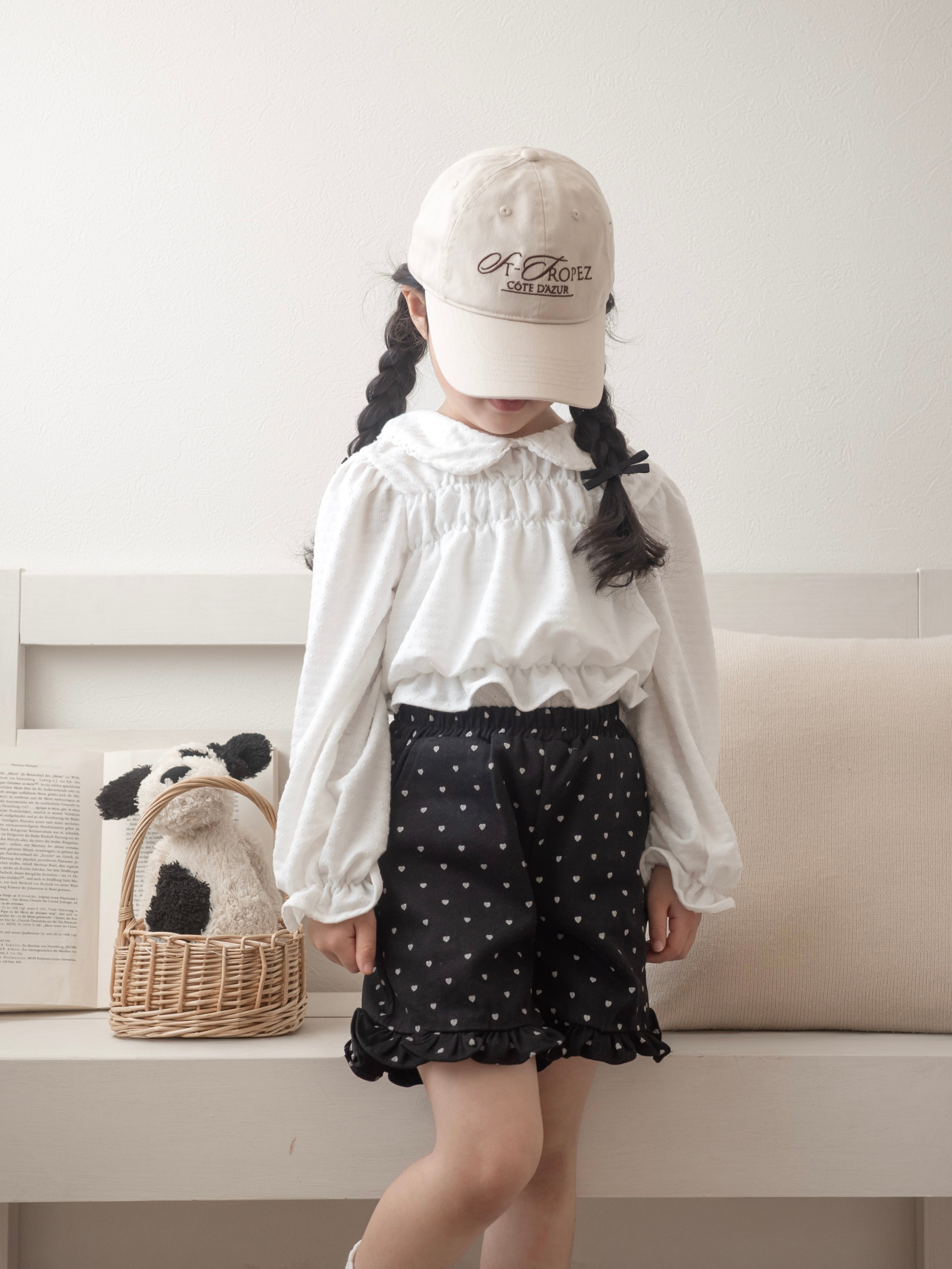 Frill short pants