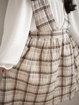 Miserable check one-piece