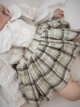 Miserable check bloomer skirt