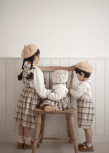 Miserable check one-piece