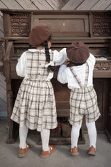 Miserable check one-piece