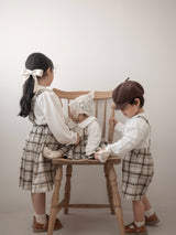 Miserable check bloomer skirt