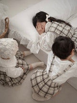 Miserable check bloomer skirt