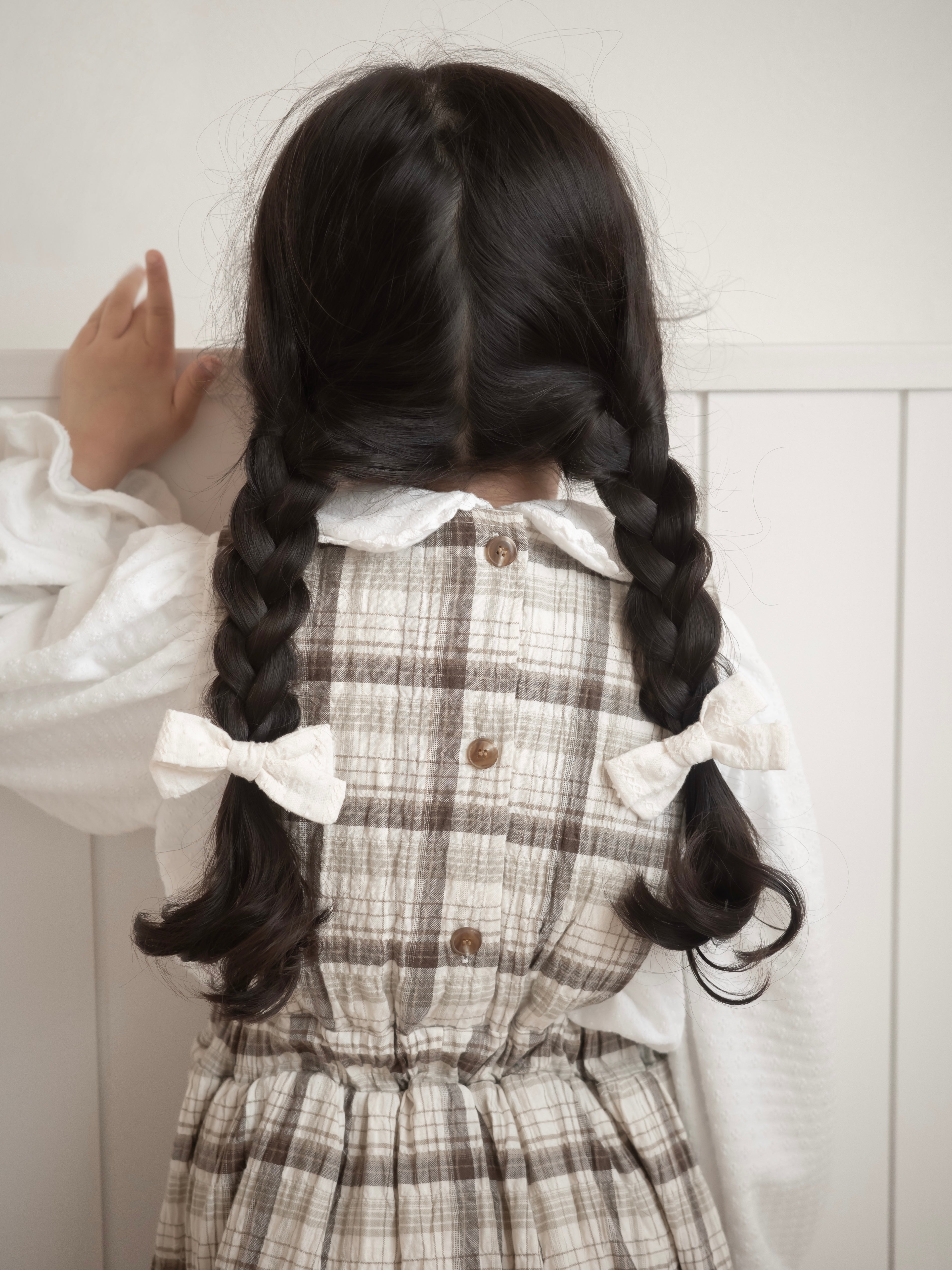 Miserable check one-piece