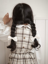 Miserable check one-piece