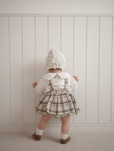 Miserable check bloomer skirt