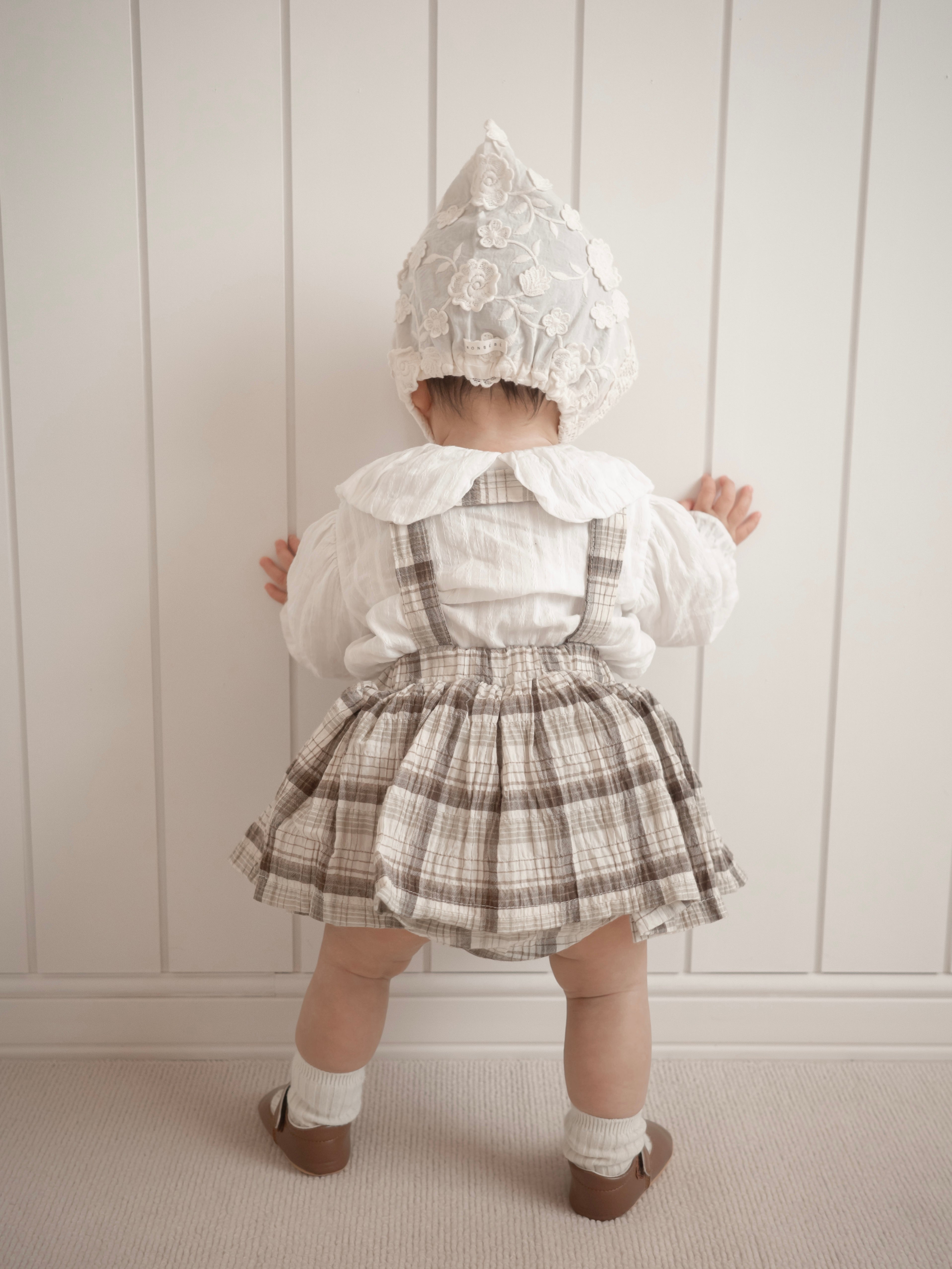 Miserable check bloomer skirt