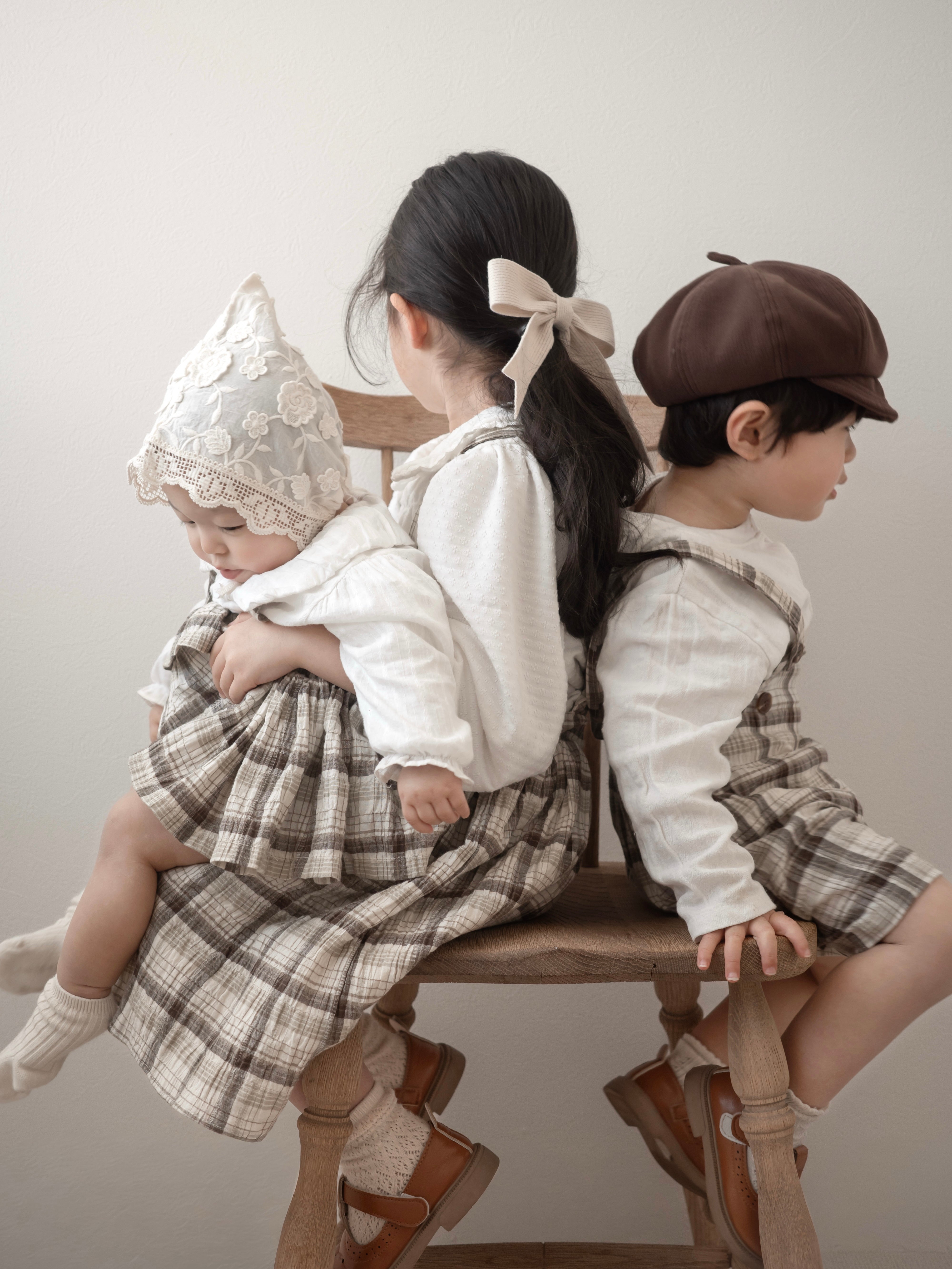 Miserable check one-piece