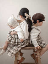 Miserable check bloomer skirt