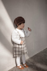 Miserable check suspender pants