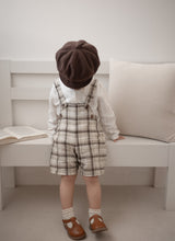 Miserable check suspender pants