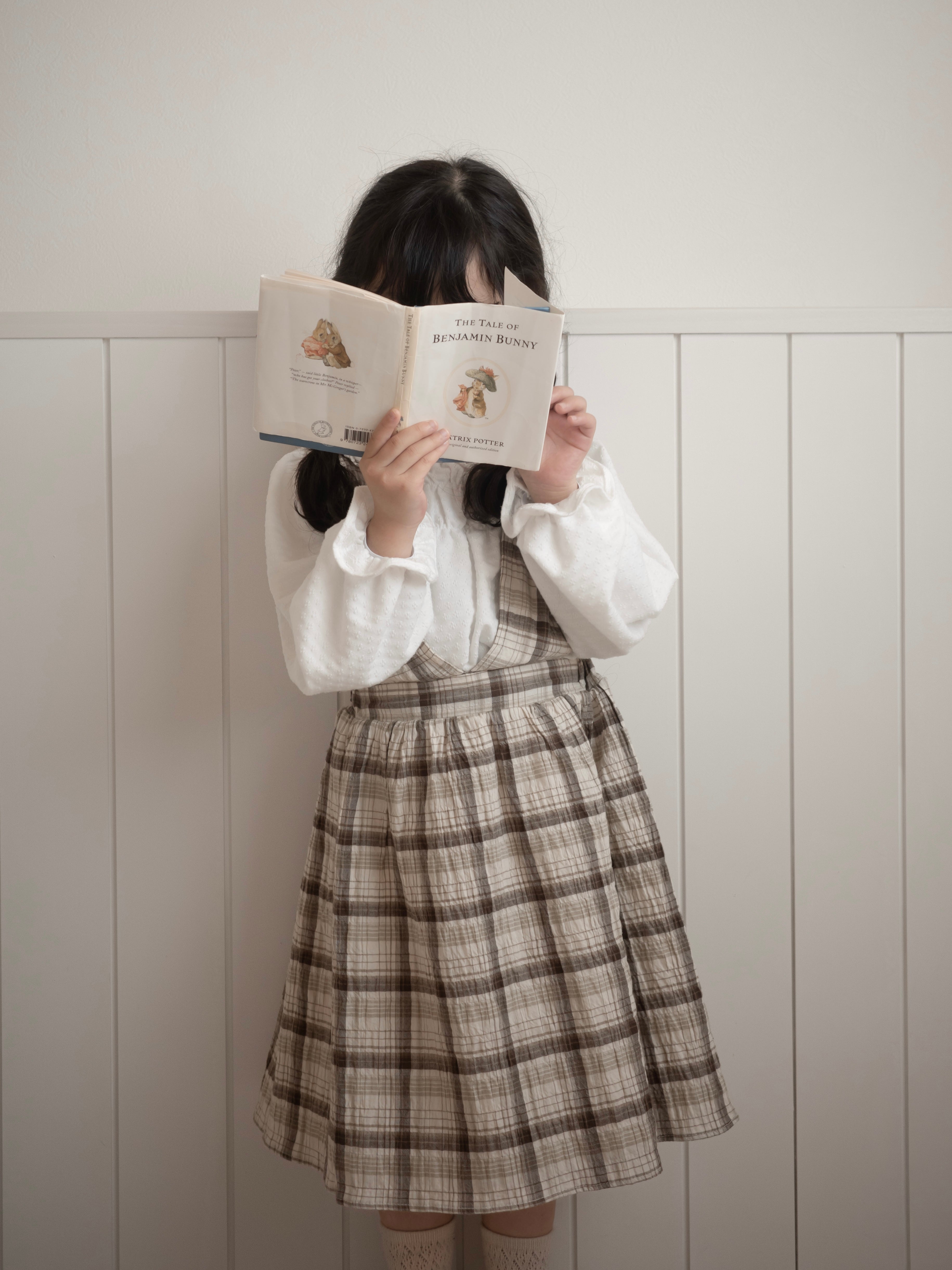 Miserable check one-piece