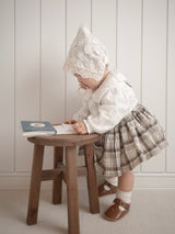 Miserable check bloomer skirt