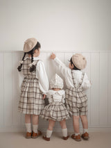 Miserable check bloomer skirt