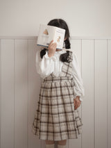 Miserable check one-piece