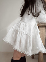 Dot cancan one-piece