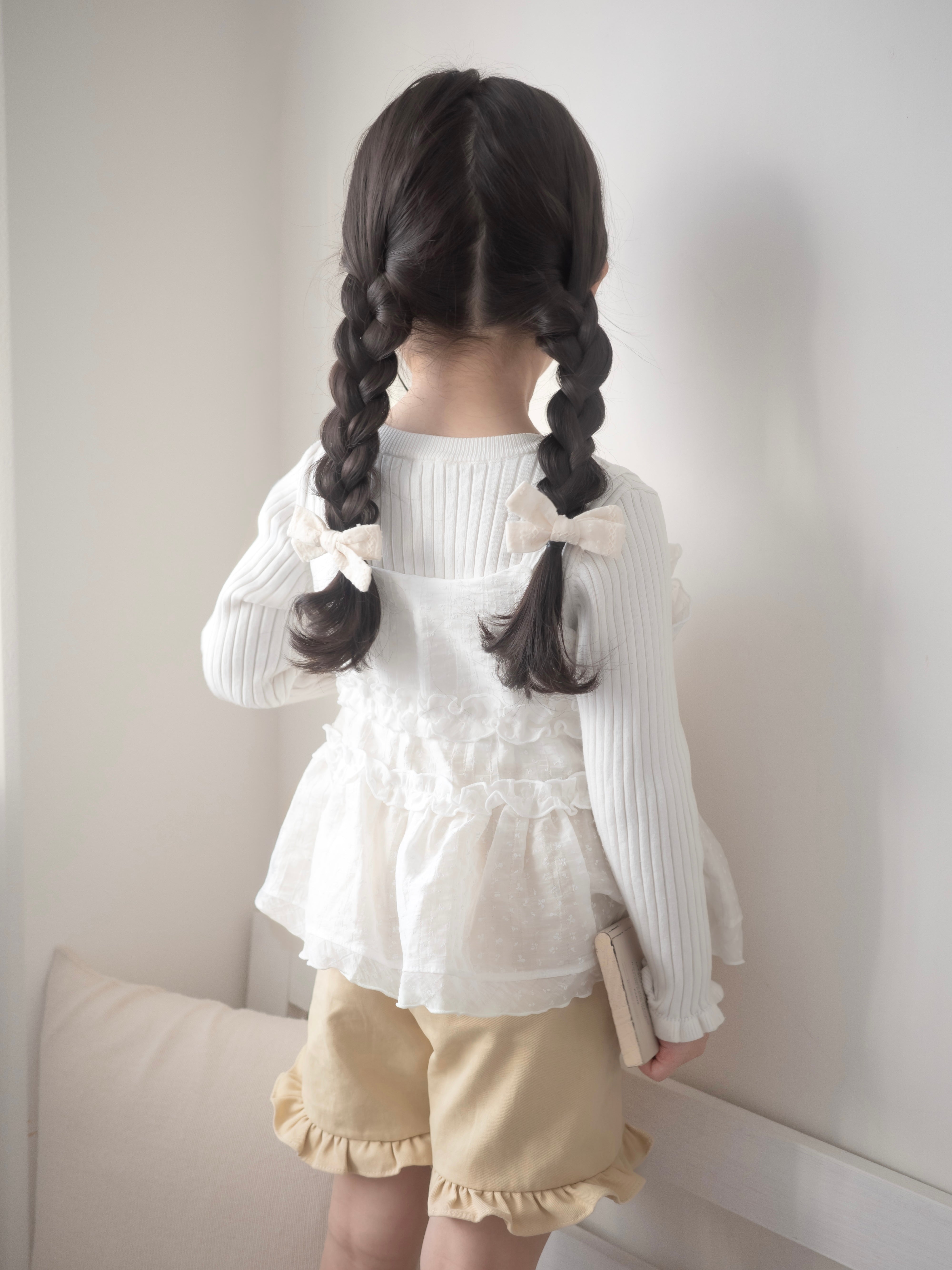 Frill short pants