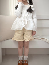 Frill short pants