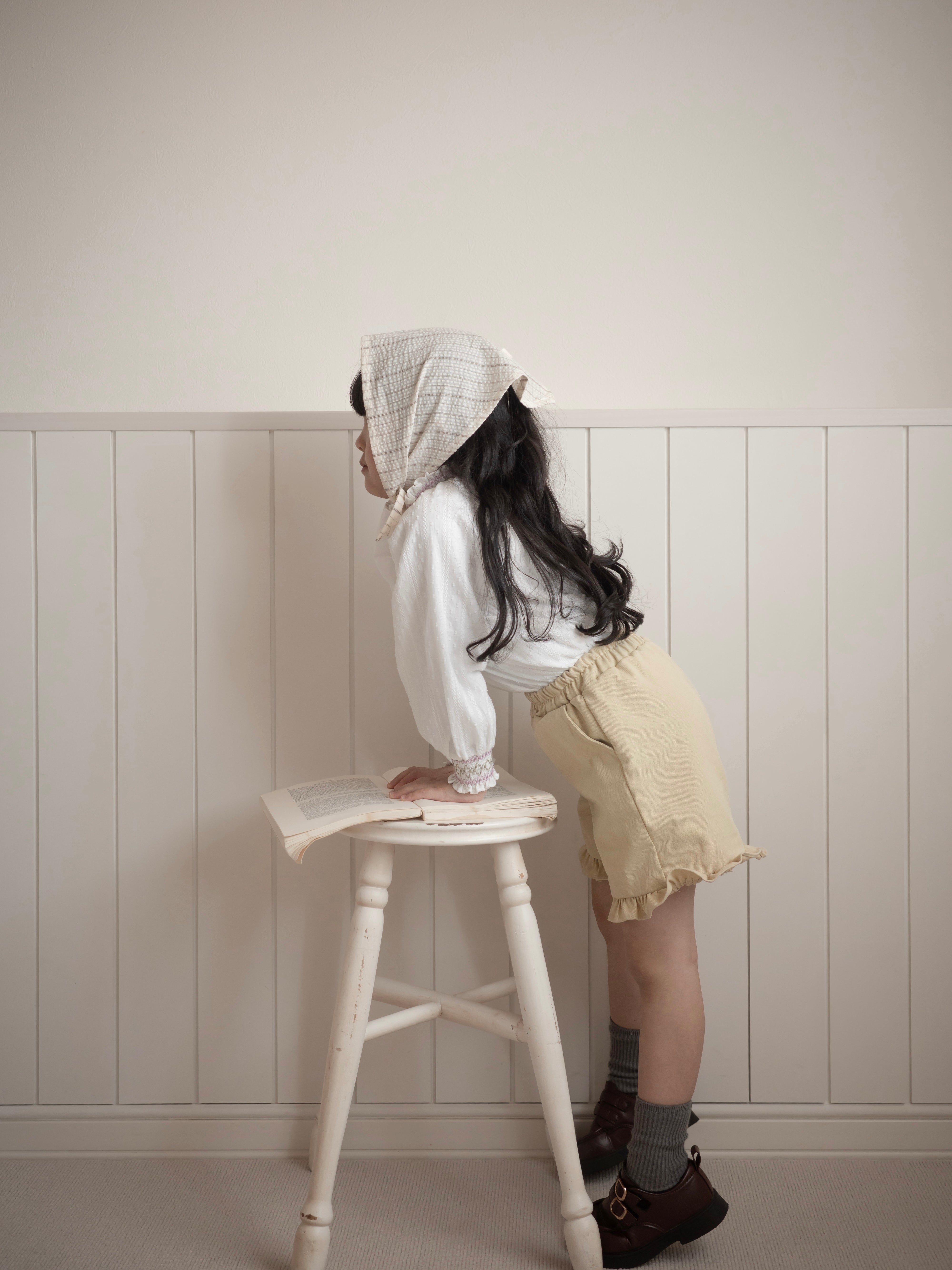 Frill short pants