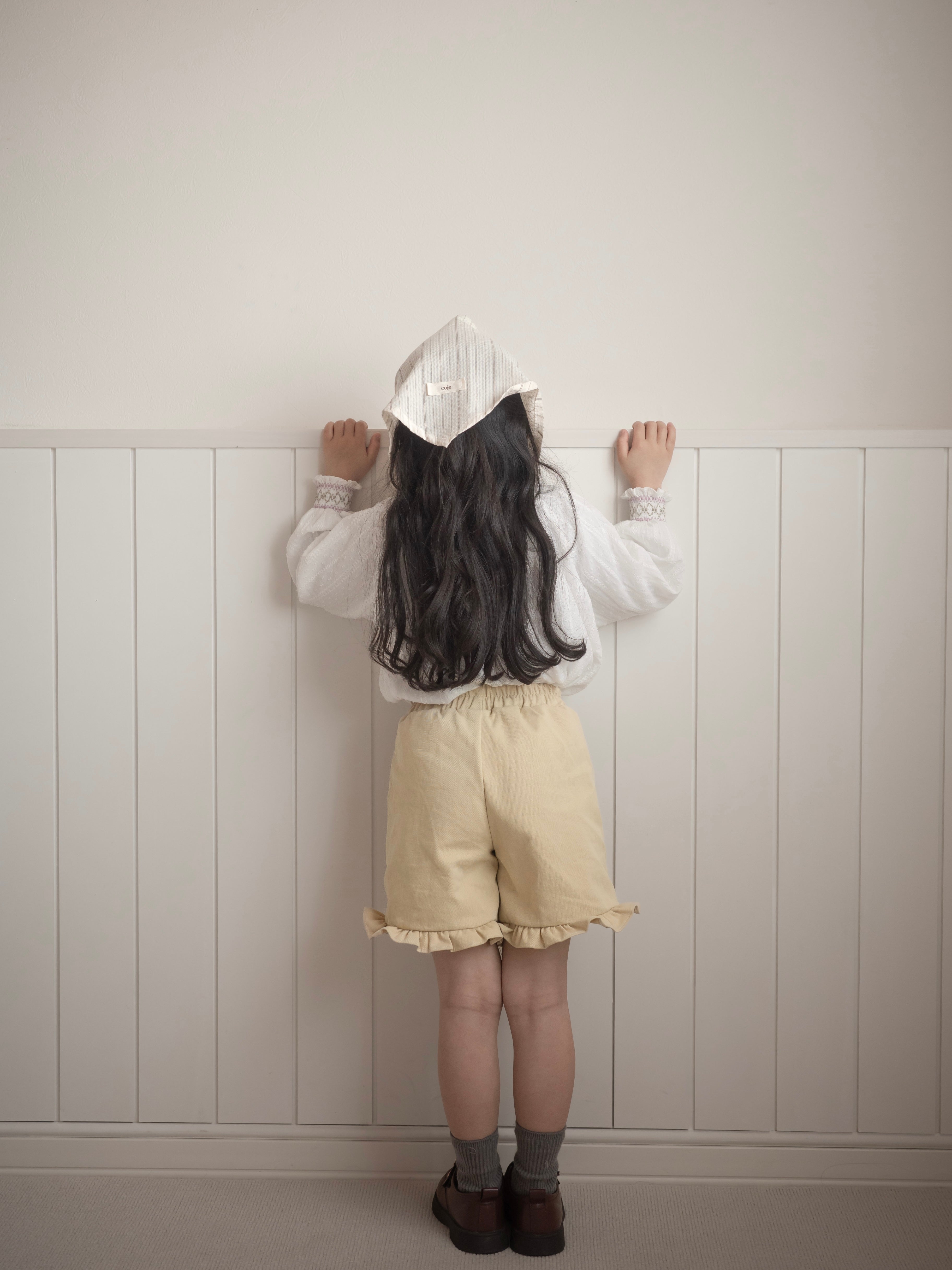Frill short pants
