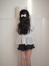 Garden shirring bustier