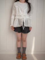 Garden shirring bustier