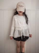 Garden shirring bustier