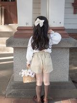 Vanilla salopette pants