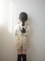 Vanilla salopette pants
