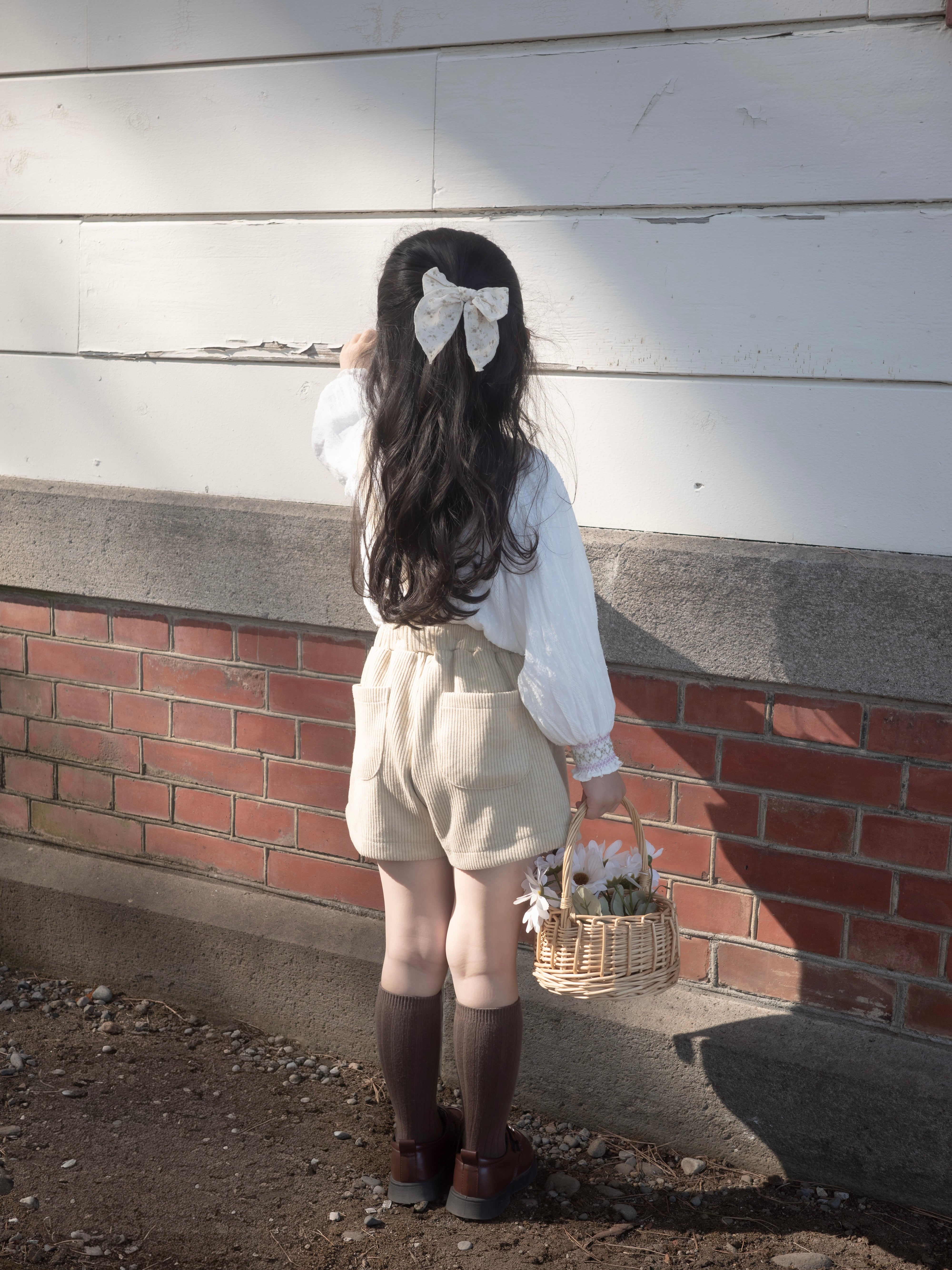 Vanilla salopette pants