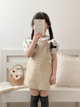 Vanilla salopette pants