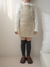 Vanilla salopette pants