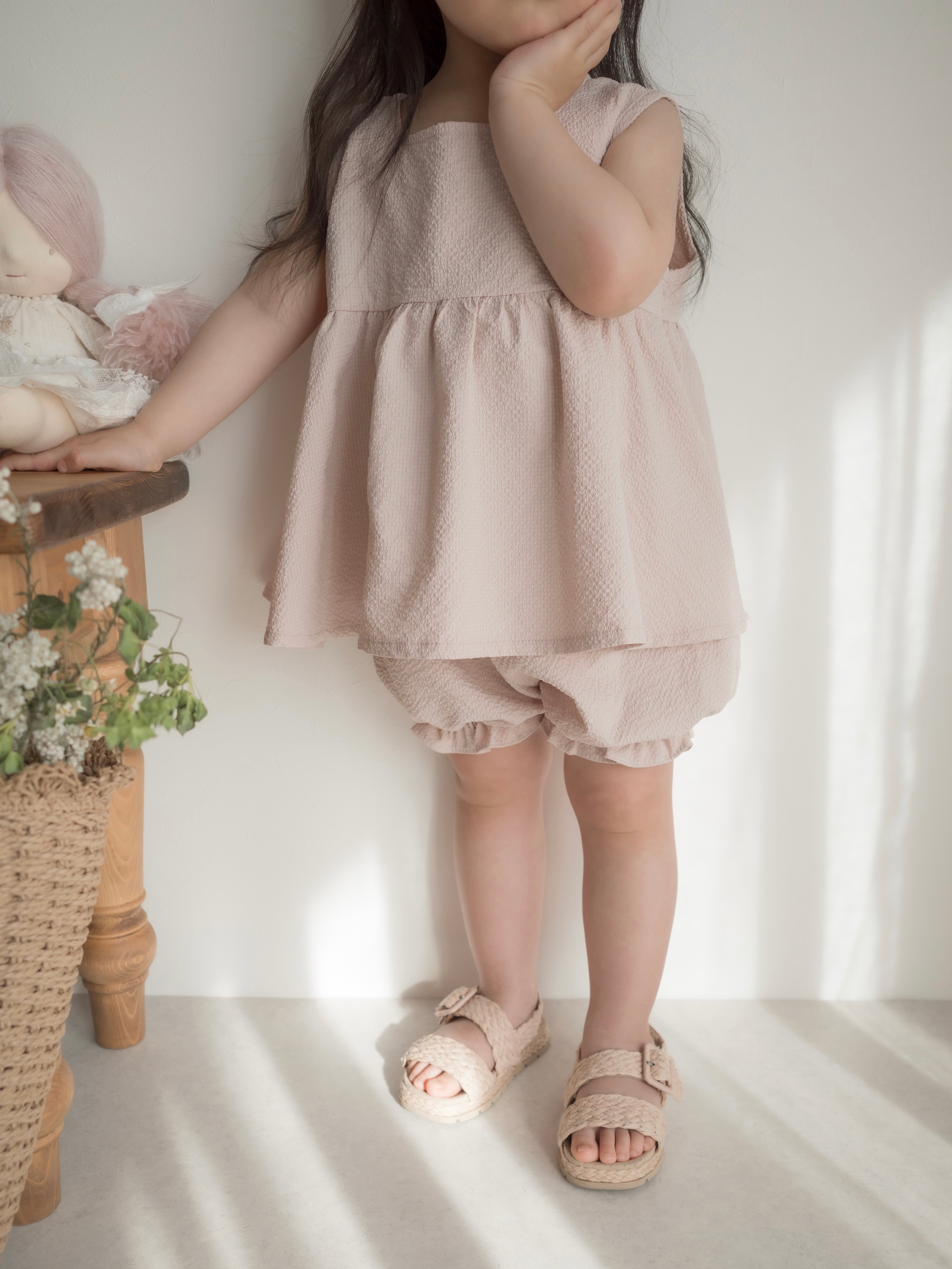 Edge square bloomer set