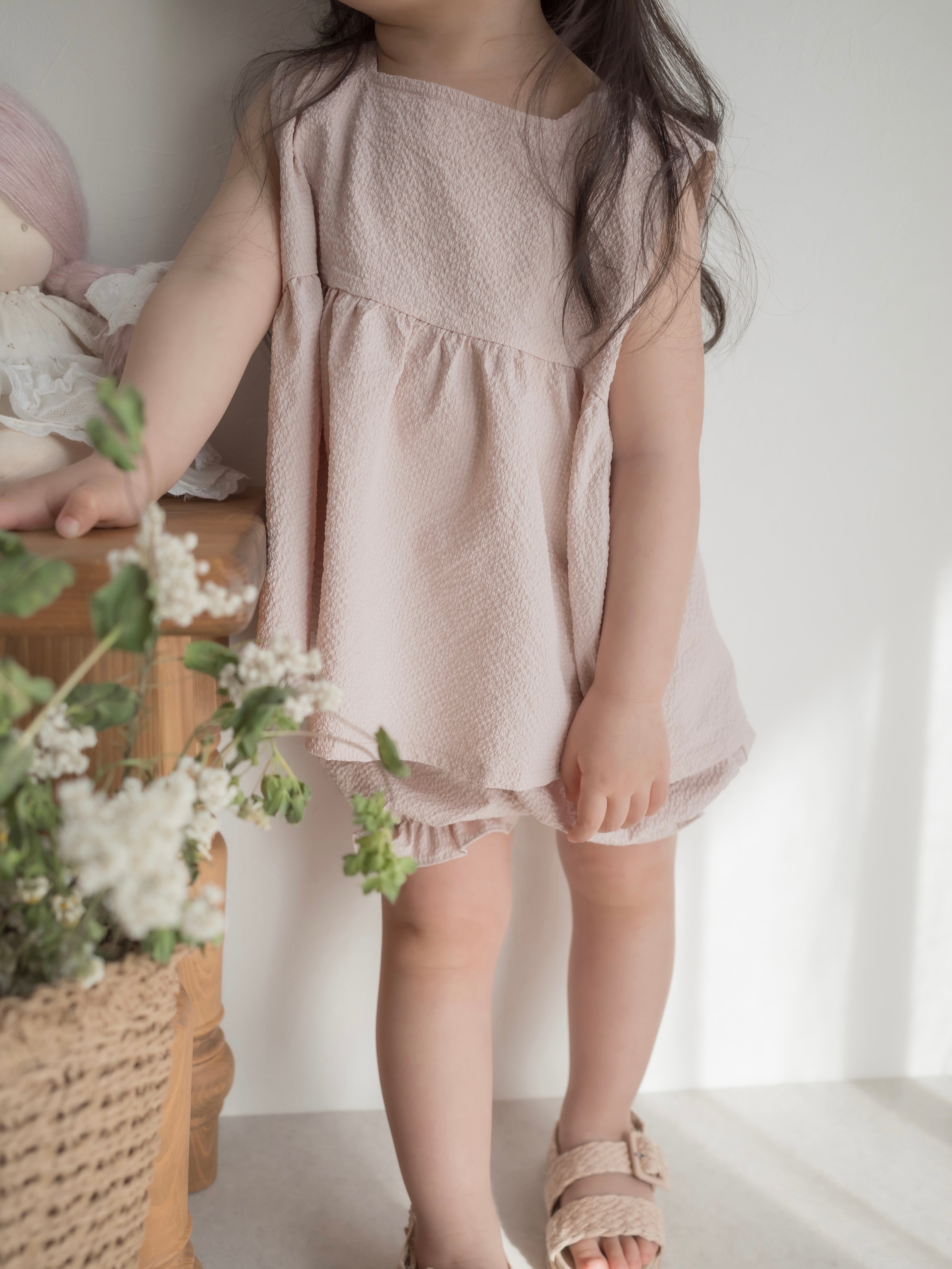 Edge square bloomer set