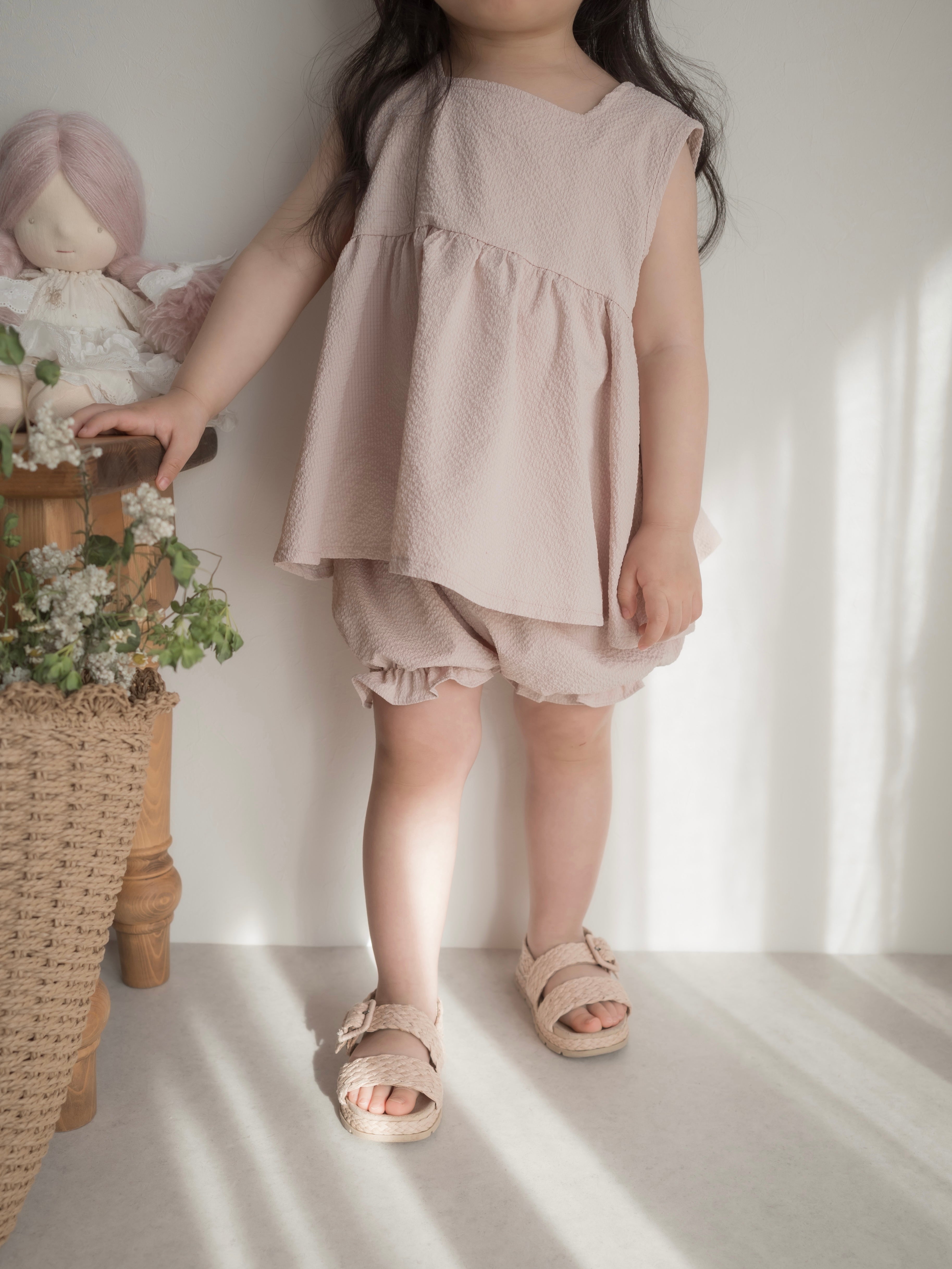 Edge square bloomer set