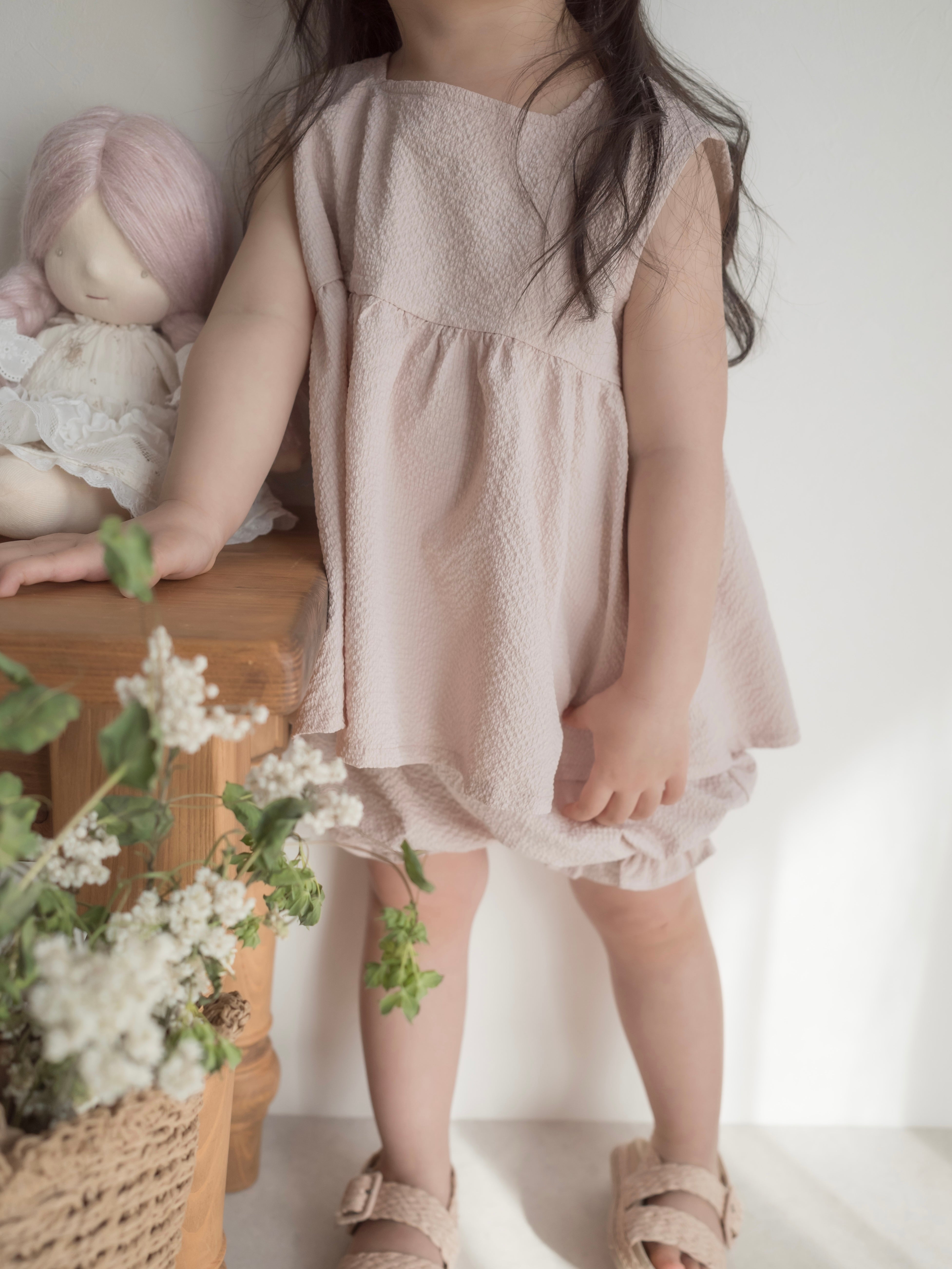 Edge square bloomer set