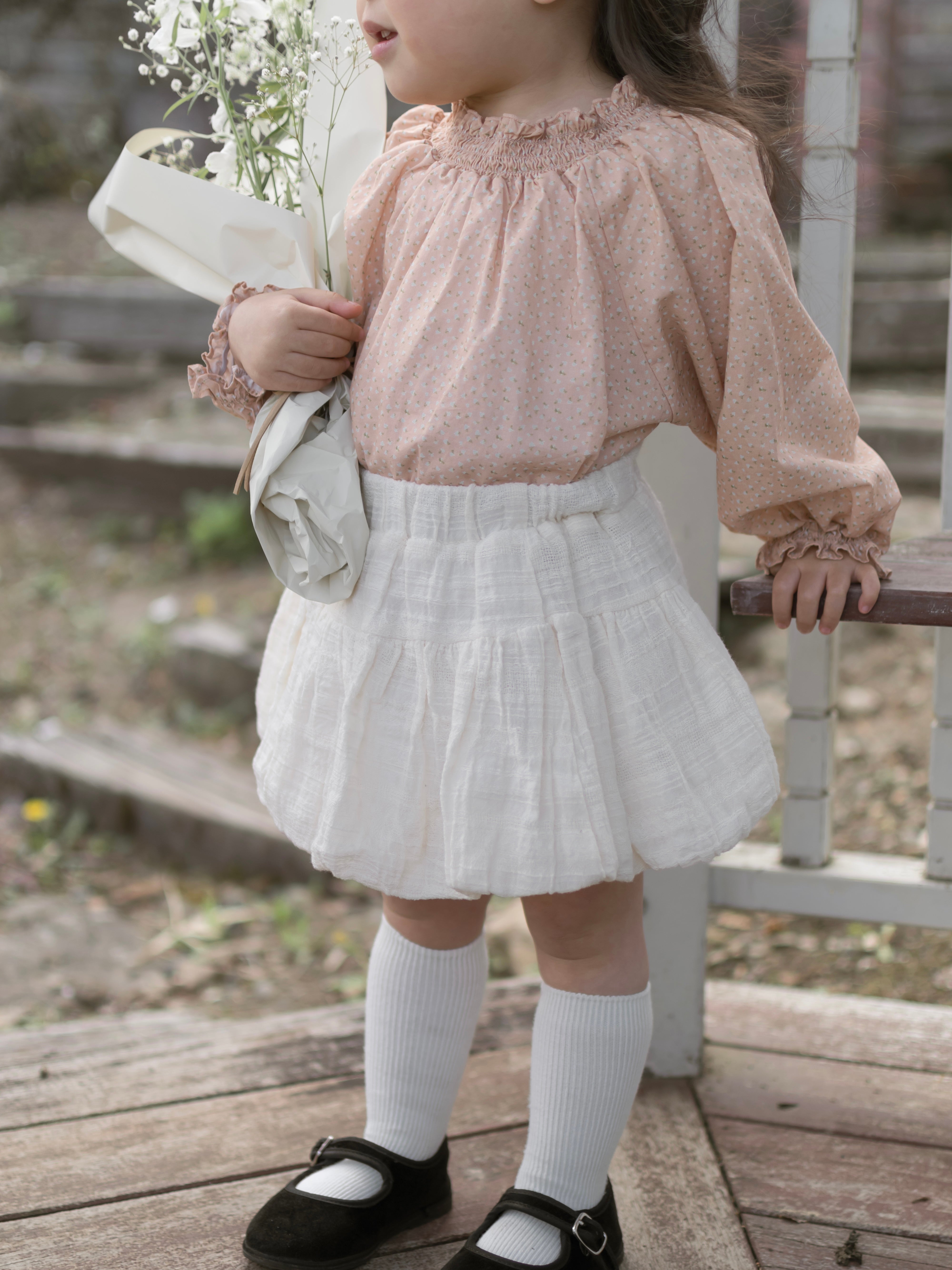 *Noeul.made* Gelato smock blouse