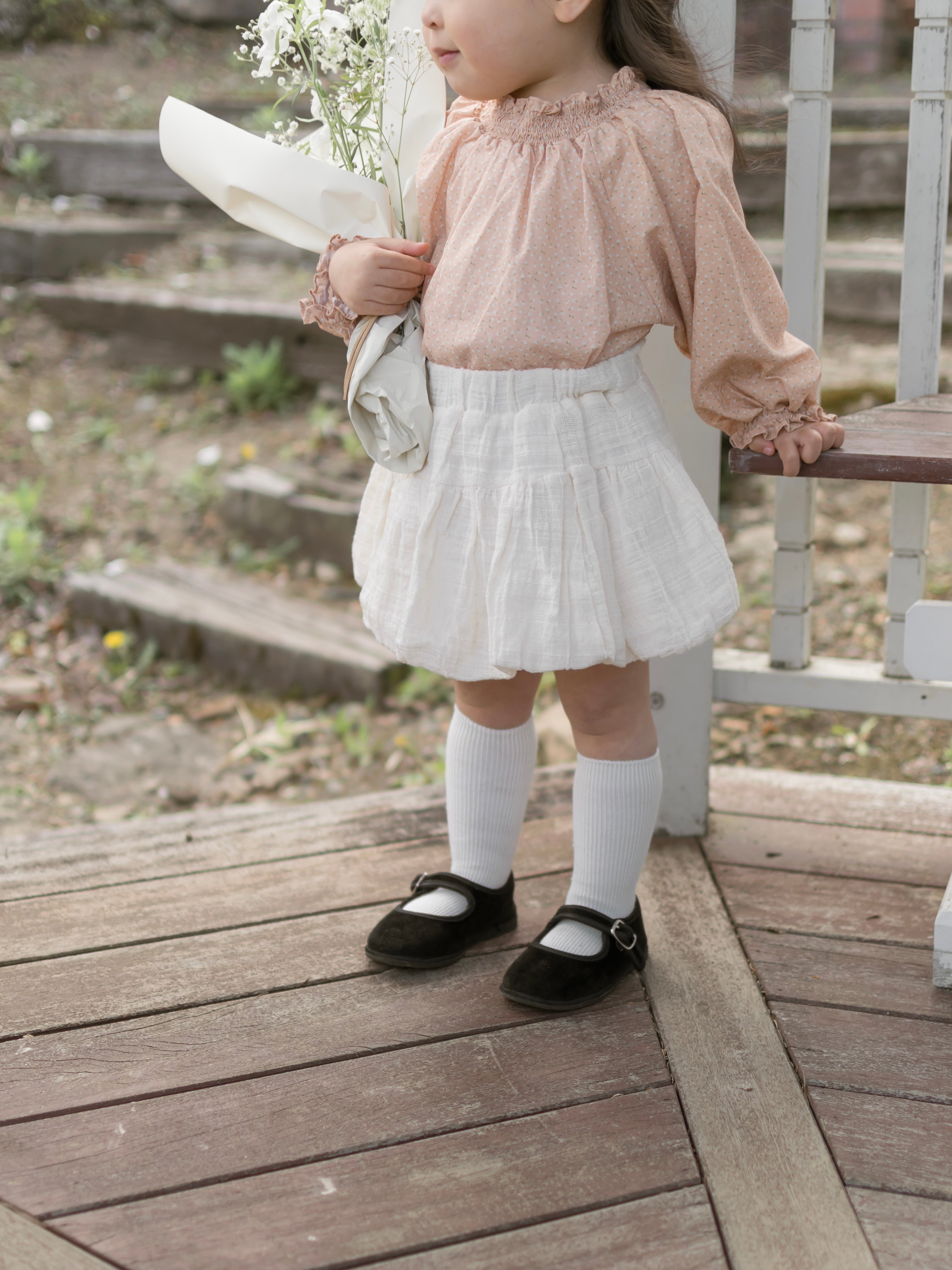 *Noeul.made* Gelato smock blouse