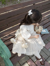Charming suspender skirt